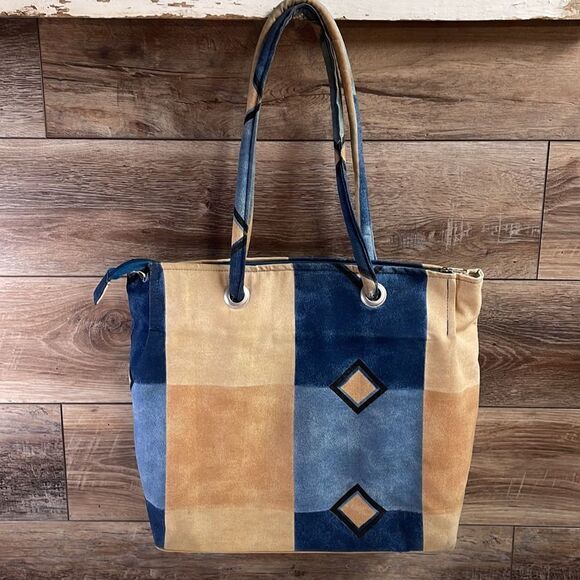 Ladies Large Tote Bag, Puerto Vallarta Embroidered Emblem - Picture 6 of 9